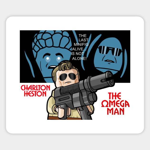 LEGO THE OMEGA MAN 1971 Sticker by schultzstudio